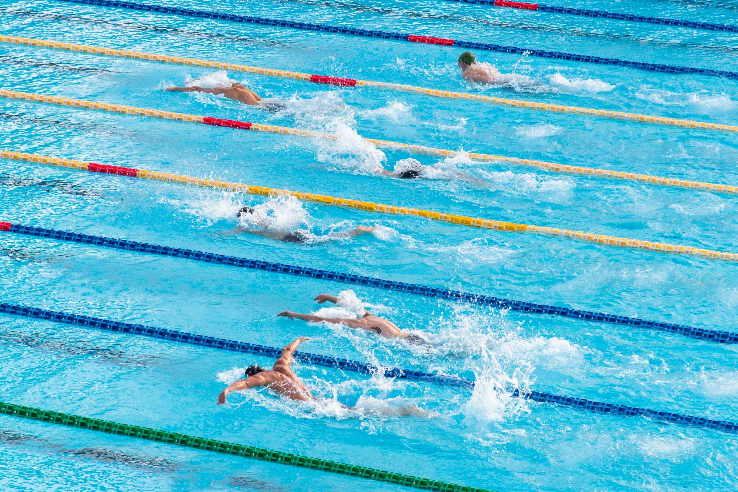 zwem race olympische spelen